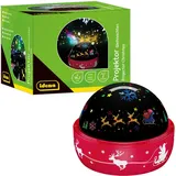 IDENA LED Projektor Weihnachten, 16,2x16,2x13cm