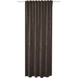 HOMEbasics Wolly Multifunktionsband 135 x 295 cm stein abdunkelnd