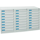 Schubladenschrank ESTA3 900x1500x500 7035/7035 7613107