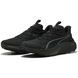 Trainingsschuh PUMA "Electrify NITROTM 4 Trail Laufschuhe Herren", Gr. 45, schwarz, Obermaterial: Kuhleder, Textil, Gummi; Futter: Textil; Innensohle: Textil; Laufsohle: Gummi, Synthetik, Schuhe