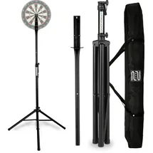 Pronomic DA-45S BK Dartboard Ständer Schwarz Set inkl. Transporttasche