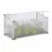 Relaxdays Frühbeet 1 x 0,5 x 0,5 m transparent