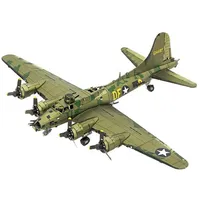 Fascinations 502426 Metal Earth: B-17 Flying Fortress, Flugzeug Montagesatz