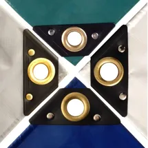 Boni-Shop® PVC Plane 4 x 4 m Grün