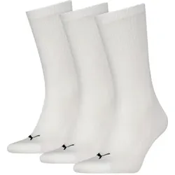 Puma 3P Cushioned Next Crew Socks Weiß Strl 35/39
