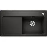 Blanco Zenar 5 S rechts Einbau von Oben schwarz Handbetätigung 915 x 510 mm