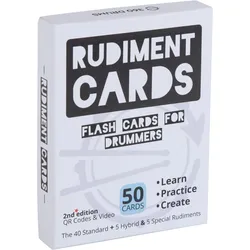 360 Drums Rudiment Cards
