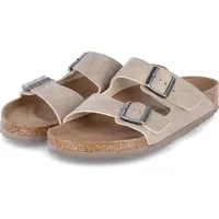 Birkenstock Pantoletten ARIZONA BS Herren Synthetik / Kunststoff Grau Größe: 50 - Grau - 50