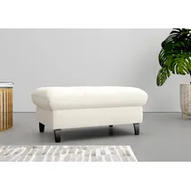 sit&more Stauraumhocker SIT & MORE "Maggiore", grau (grau, weiß), B:102cm H:48cm T:67cm, 95% Polyester, 5% Polyamid, Hocker, mit Stauraum