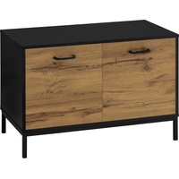 PLACES OF STYLE Sitzbank »Rocco«, Breite 80 cm, schwarz,