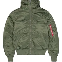 Alpha Industries MA-1 Hooded grün L