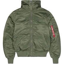 Alpha Industries MA-1 Hooded grün L