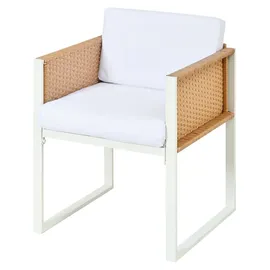 Okwish Gartenlounge-Set 7-tlg. Braun