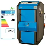 ATMOS Holzvergaser Kessel DC18GSE automatischer Zündung Heizung Scheitholz