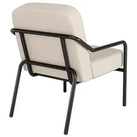 medso powered by paperflow Medso M Rund Sessel 43 x 43 x 43 cm creme schwarz 1 St.