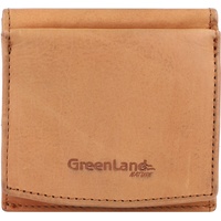 GREENLAND Nature GreenLand NATURE Geldbörse RFID Schutz Leder 10 cm