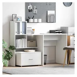 vidaXL Schubladenschrank 55 x 45 x 31 cm Weiß
