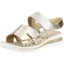 ARA Riemchensandale Damen Gold 38