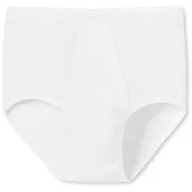 SCHIESSER Original Classics Slip mit Eingriff Doppelripp weiss 2XL