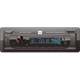 JBL Autoradio Bluetooth Celebrity 100 von Harman Kardon, 1 DIN 4 x 50W Mechless FM Car Radio mit Bluetooth Streaming und Freisprecheinrichtung für Auto mit Abnehmbares Display, USB, SD und AUX