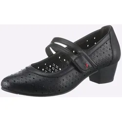 Pumps JANA, Damen, Gr. 37, schwarz, Lederimitat, feminin, Schuhe