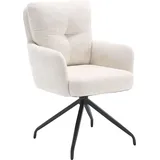 Home Affaire »Valldemossa«, (Set), 2 St., Boucle Bezug, mit schwarzen Metallbeinen, Breite 60 cm