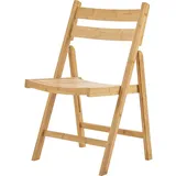 [en.casa] Klappstuhl Gran aus Bambus im 2er Set