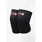 Gorilla Wear 7mm Kniebandagen - schwarz | L