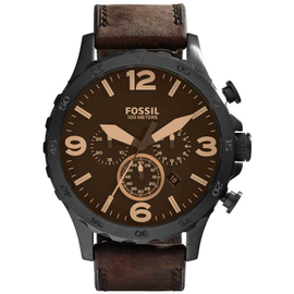 Fossil Nate Leder 50 mm JR1487