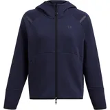 Under Armour Unstoppable Fleece Kapuzenjacke Damen 410 - midnight navy/black M