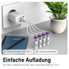 Ansmann Micro AAA 400 mAh 4 St.