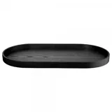 Asa Selection Wood Holztablett oval schwarz