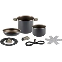 Brunner Torralta Spacemaster Topf-Set 4-tlg. Kochtopf + 3 x Bratentopf