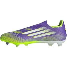 adidas F50 League Laceless FG/MG Purple Rush / Cloud White / Lucid Lemon 43 1/3