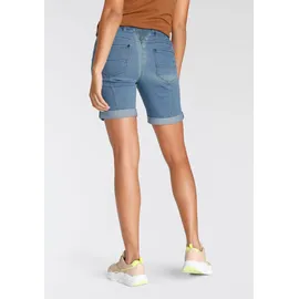 Arizona Jeansbermudas weite Passform, kurze Beinform, hohe Leibhöhe Gr. 46 N-Gr, bleached, , 24682820-46 N-Gr