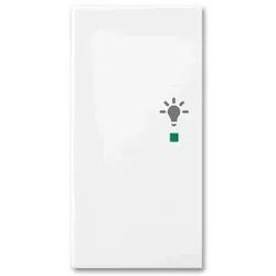 Busch-Jaeger BUSCH-BALANCE SI Tastwippe, Bussystem KNX, 2f, alpinweiß, glänzend, Kunststoff, Thermoplast