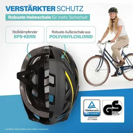 Fischer Montis 58-61 cm schwarz/gelb