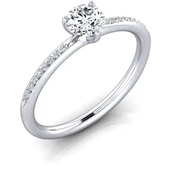 Verlobungsring VR34 750er Weiflgold - 9189