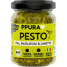 PPURA Sauce Pesto Basilikum Limette 120 g