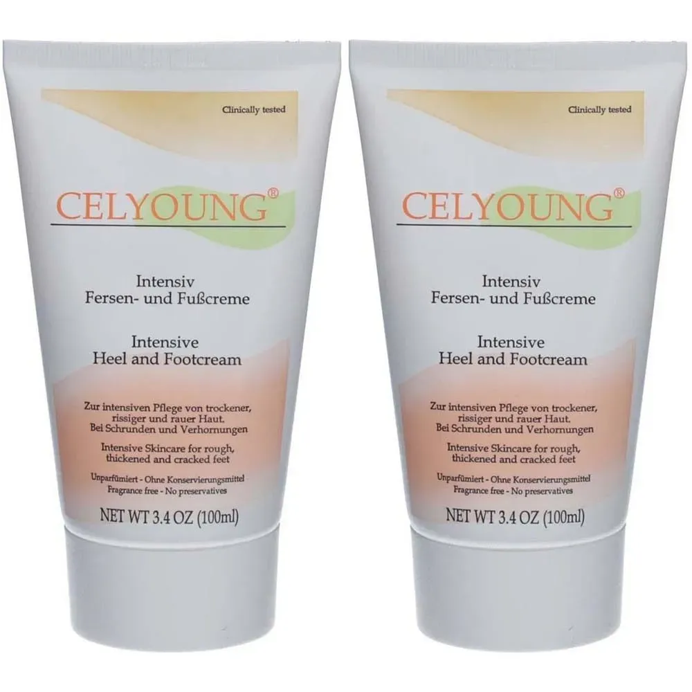 Celyoung Intensivcreme für Fersen und Füße