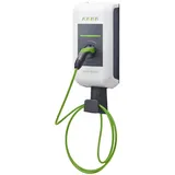 KEBA E-Mobility Ladestation 3ph 22kW RFID-ME WLAN Kst Wandmont 240x615x140mm 4m Kabel KC-P30-EC2401E2-L0R