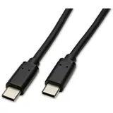 Captiva Kabel USB Kabel C-Stecker C-Stecker schwarz 2m USB-C auf USB-C 100W