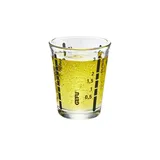 GEFU Messbecher Messi 40 ml Glas Silber S (Small)