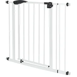 ECD Germany Treppenschutzgitter Türschutzgitter Schutzgitter Absperrgitter Treppen 85-95 cm