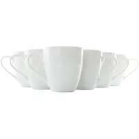 Retsch Becher RETSCH ARZBERG, weiß, 500ml, 6 tlg., Porzellan,