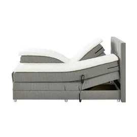 U N O Sports uno Motor-Boxspringbett Manolo ¦ grau ¦ Maße (cm): B: 202 H: 112