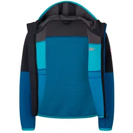 TROLLKIDS Sogndal Fleecejacke Alpine Blue/Pool Blue/Black 122