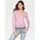 Heine Rundhals-Pullover rosa 38