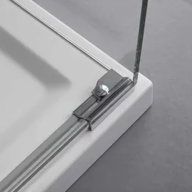 Kiamami Valentina Duschkabine mit Tür 70 x 120 cm Transparent 6 mm