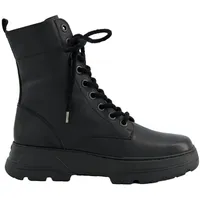 Paul Green Damen, Frauen Schnürstiefeletten,schnürer,Sneaker,Halbschuhe,straßenschuhe,Freizeitschuhe,Stiefel,Bootee,Schwarz (MAINCALF/Black),37.5 EU / 4.5 UK - 37.5 EU